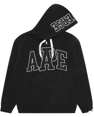 Aape By A Bathing Ape Zip-Up Hoodie - Black