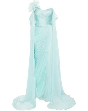 IRIS SERBAN Ariel Maxi Dress - Blue