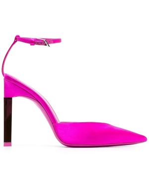 The Attico Zapatos Perine con tacón de 110mm - Rosa