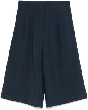 ..,merci Pleat-Detail Trousers - Blue