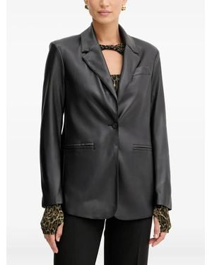 Silvian Heach Pocket Blazer - Gray