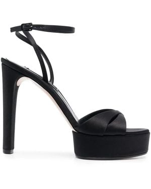 Casadei Flora 130Mm Sandals - Black