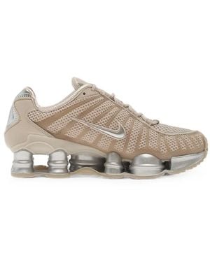 Nike Shox Tl Lace-Up Trainers - White