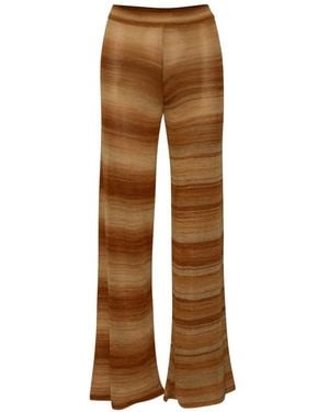 Baobab Helena Wide-Leg Pants - Brown