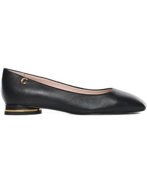Coccinelle C-Everyday Square-Toe Ballet Flats - Black
