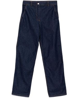 Maison Kitsuné Straight-Leg Jeans - Blue