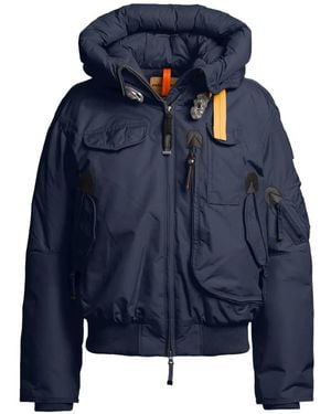 Parajumpers Chaqueta Bómber Gobi Con Capucha - Azul
