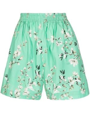 Bambah Josephine Floral Shorts - Green