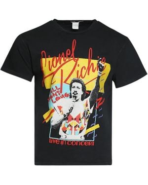 MadeWorn Lionel Richie Everybody Dance 90S T-Shirt - Black