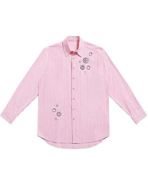 Area Striped Shirt - Pink