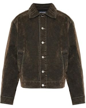 Jacquemus Mirada Button Corduroy Jacket - Green