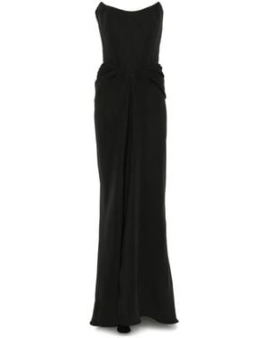 IRIS SERBAN Irina Abendkleid - Schwarz