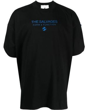 The Salvages Cotton Short-Sleeve T-Shirt - Black
