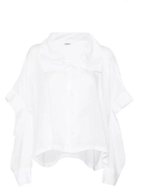 Limi Feu Lawb Elbow Slit Shirt - White
