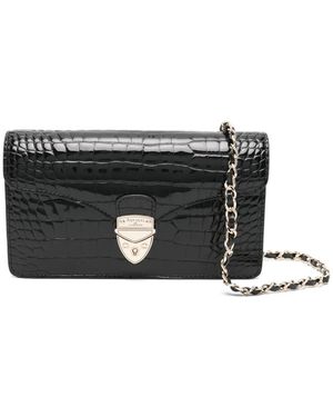 Aspinal of London Clutch Mayfair - Nero