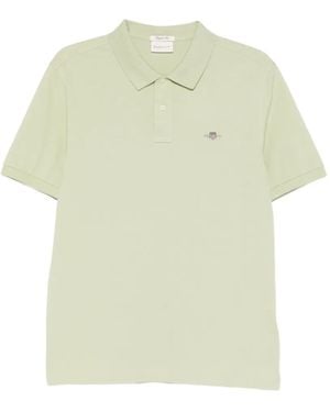 GANT Logo polo shirt - Blanco
