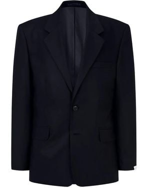 MAN ON THE BOON. Single-Breasted Blazer - Blue
