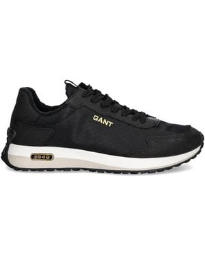 GANT レースアップ スニーカー - ブラック