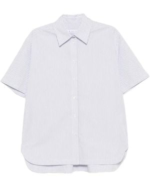 Manuel Ritz Striped Shirt - White