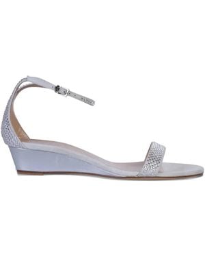Giuseppe Zanotti 20Mm Kanda Embellished Ankle-Strap Sandals - White