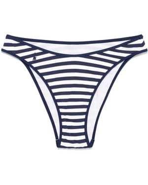 Polo Ralph Lauren Gestreiftes Bikinihöschen - Blau