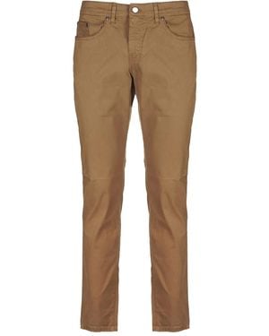 PT Torino Broek Met Vijf Zakken - Naturel