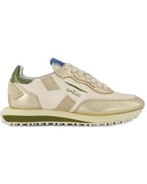 GHŌUD Rush Panelled Lace-Up Sneakers - White