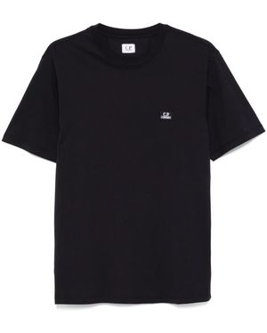 C.P. Company Klassisches T-Shirt - Schwarz