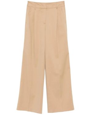 Marc O' Polo Pleated Trousers - Natural