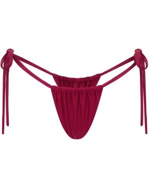 FAE SWIM Birdie Bikini Bottoms - Pink