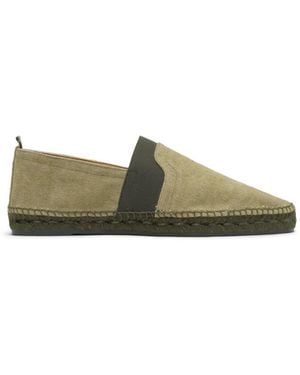 Castañer Nova Elasticated-Strap Espadrilles - Green