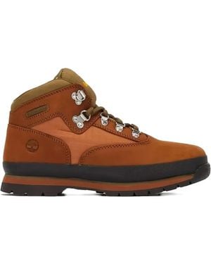 Timberland Euro Hiker "Rust/Nutbuck" Boots - Brown