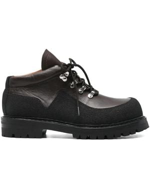 Our Legacy Leather Lace-up Boots - ブラック