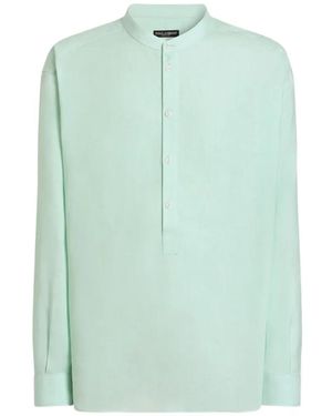 Dolce & Gabbana Linen Shirt - Green