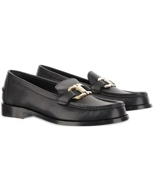 Ferragamo Loafer Aus Leder - Weiß