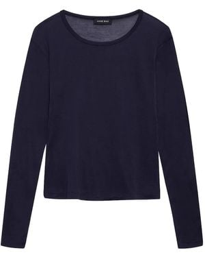 Anine Bing Sylvie Long-Sleeve T-Shirt - Blue