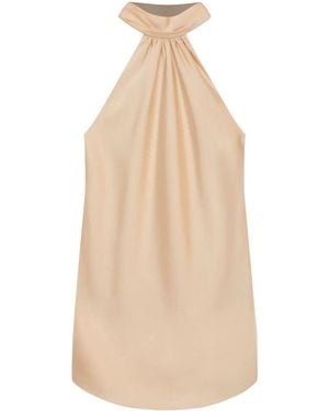Jonathan Simkhai Thea Halterneck Top - Natural
