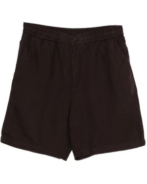Lacoste Elasticated-Waist Pocket Shorts - Black