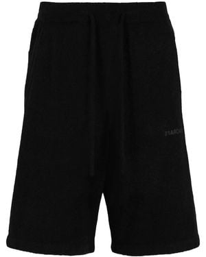 B1ARCHIVE Logo-Detailing Bermuda Shorts - Black