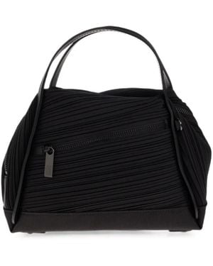 Pleats Please Issey Miyake Pleated Tote Bag - Black