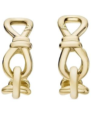 Emporio Armani Creolen Mit Schleife - Mettallic