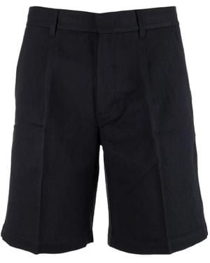 ALPHATAURI Bermudas Con Pinzas - Azul