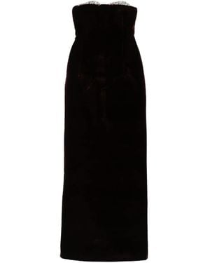The New Arrivals Ilkyaz Ozel Noelie Maxi-Jurk - Zwart