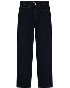 Tommy Hilfiger Tapered Rinse Hw Ankle - Blue