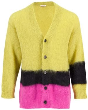 Valentino Garavani Color-Block Cardigan - Yellow