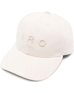 IRO ロゴ キャップ - ナチュラル
