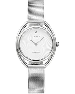 Obaku Juvel 28.6Mm Watch - White