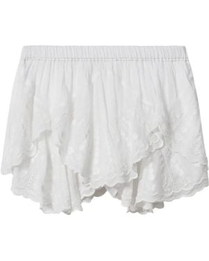 Isabel Marant Pantalones Cortos Layale - Blanco