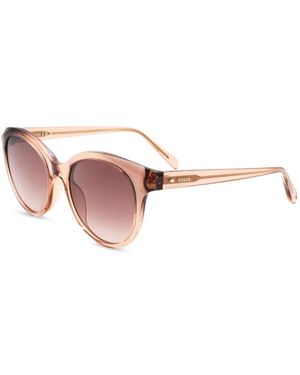 Fossil Sonnenbrille Mit Rundem Gestell - Pink
