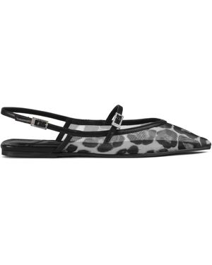 Le Silla Morgana Ballerina Shoes - White